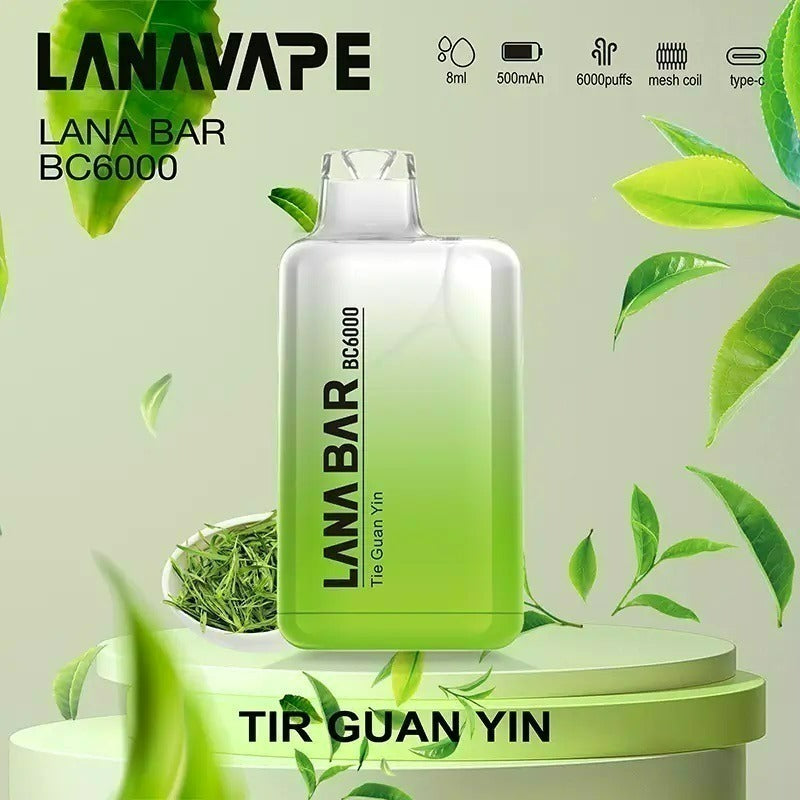 LANA 6000口 一次性拋棄式 可充電