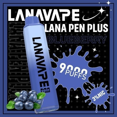 LANA9000口 一次性拋棄式 持久续航 &amp; 快速充电